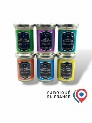 Bougie Parfumée La Ruée Vers l'herbe au Chanvre CBD